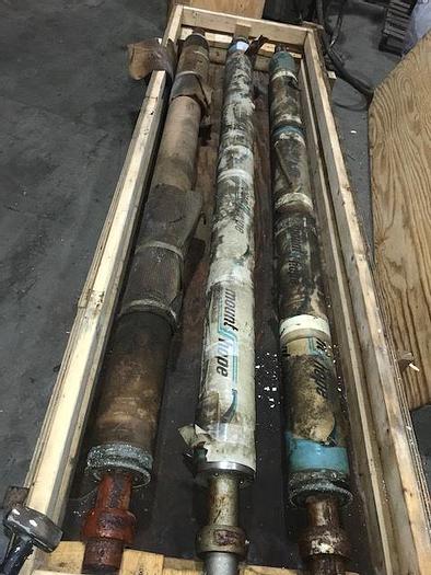 Mt Hope bowed roll, 6" dia. x 98" face, grooved cover, unused - Image 1