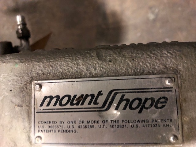 Mt Hope bowed roll, 7" dia. x 109" face, rubber covered - Image 3