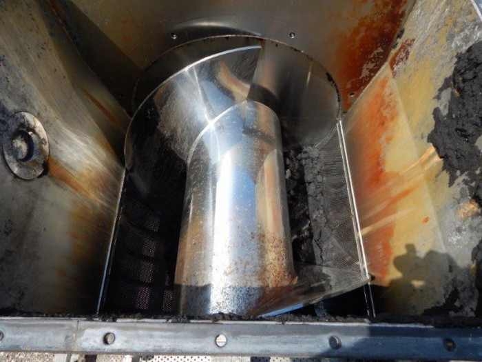 FKC #SHX-1000, sludge dewatering screw press, Stainless Steel, 1984 - Image 9