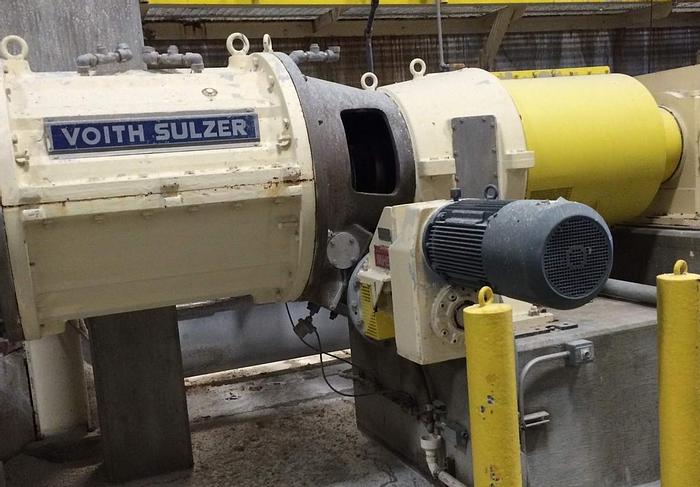 Voith Sulzer #D500, kneader, 2000 HP, 500 TPD, single shaft disintegrator - Image 3