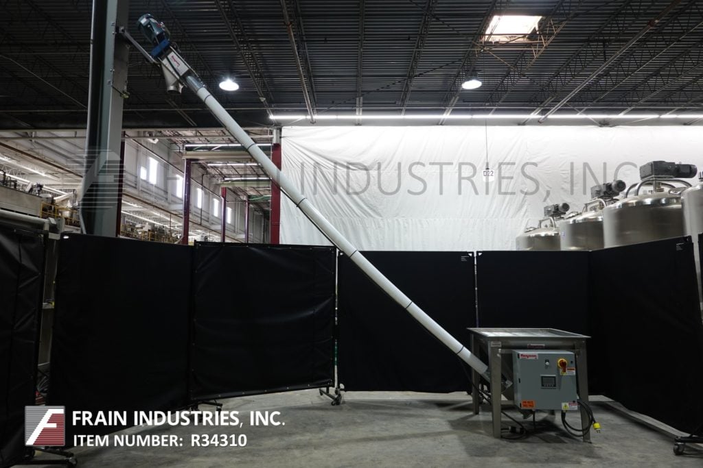 Flexicon #1450, feeder/auger, capable of transferring up to 140 ft of product per hour, 36" long x 36" wide x - Image 1