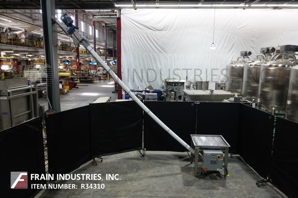 Flexicon #1450, feeder/auger, capable of transferring up to 140 ft of product per hour, 36" long x 36" wide x - Image 4