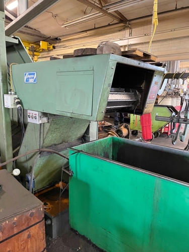 Dainichi #M-95, 37.3" swing, 21" chuck, 9.3" bar, 20.44" cut diameter, 8 pos turret, Fanuc 6T, 1984 - Image 7