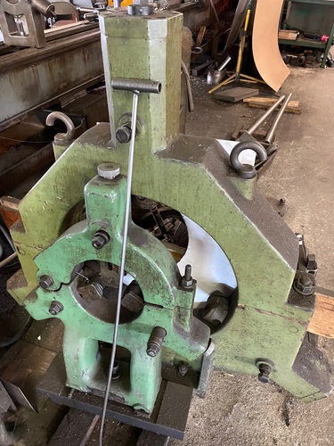 Dainichi #M-95, 37.3" swing, 21" chuck, 9.3" bar, 20.44" cut diameter, 8 pos turret, Fanuc 6T, 1984 - Image 8