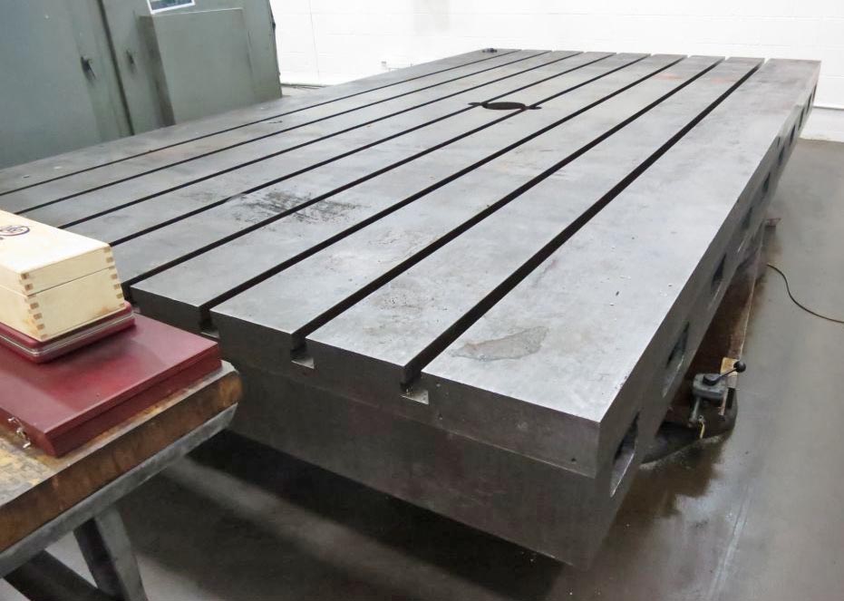 96" x 168" Giddings & Lewis Airlift Rotary Index Table - Image 2