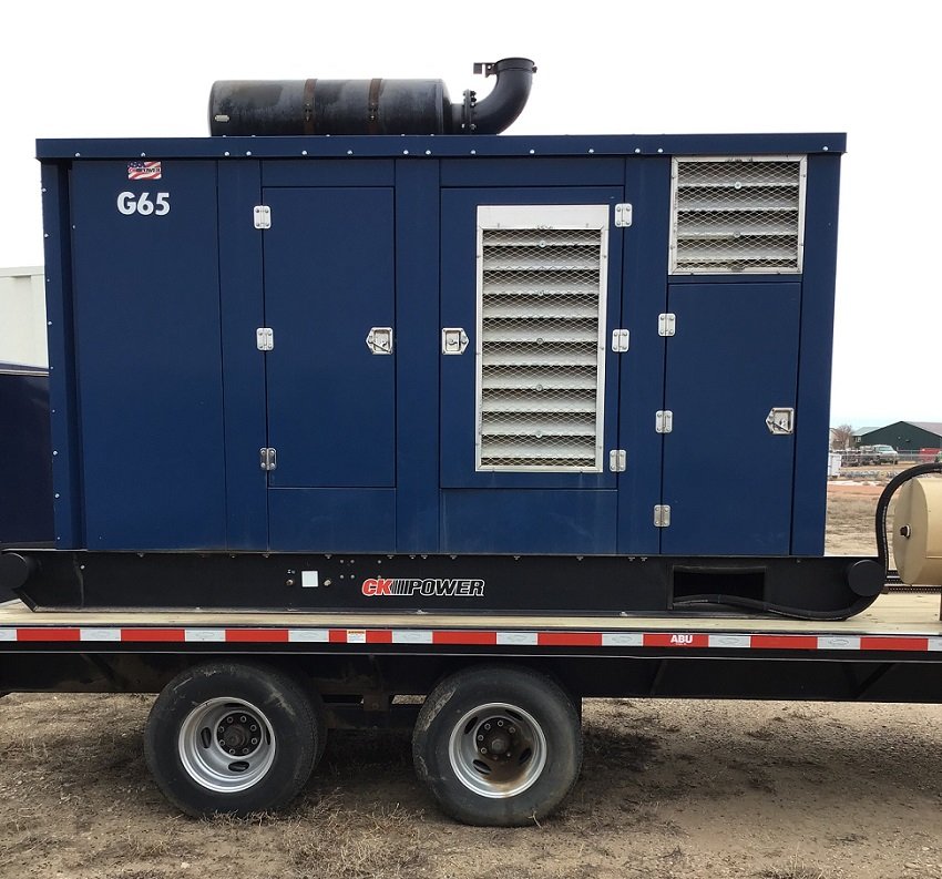 600 KW CK Power #CK600, diesel, 480 Volts, Volvo 16.12L mdl TWD164GE, 13484 hours - Image 1