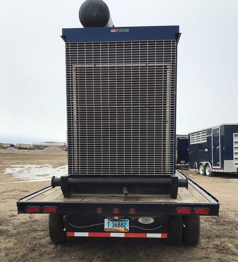 600 KW CK Power #CK600, diesel, 480 Volts, Volvo 16.12L mdl TWD164GE, 13484 hours - Image 2