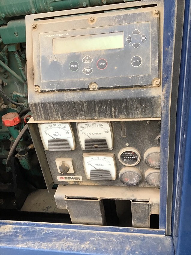 600 KW CK Power #CK600, diesel, 480 Volts, Volvo 16.12L mdl TWD164GE, 13484 hours - Image 5