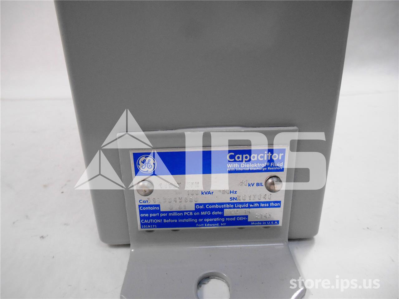 GE Three Phase Capacitor Bank New 4160v, 100kvar, 60 KV Bil - Image 2