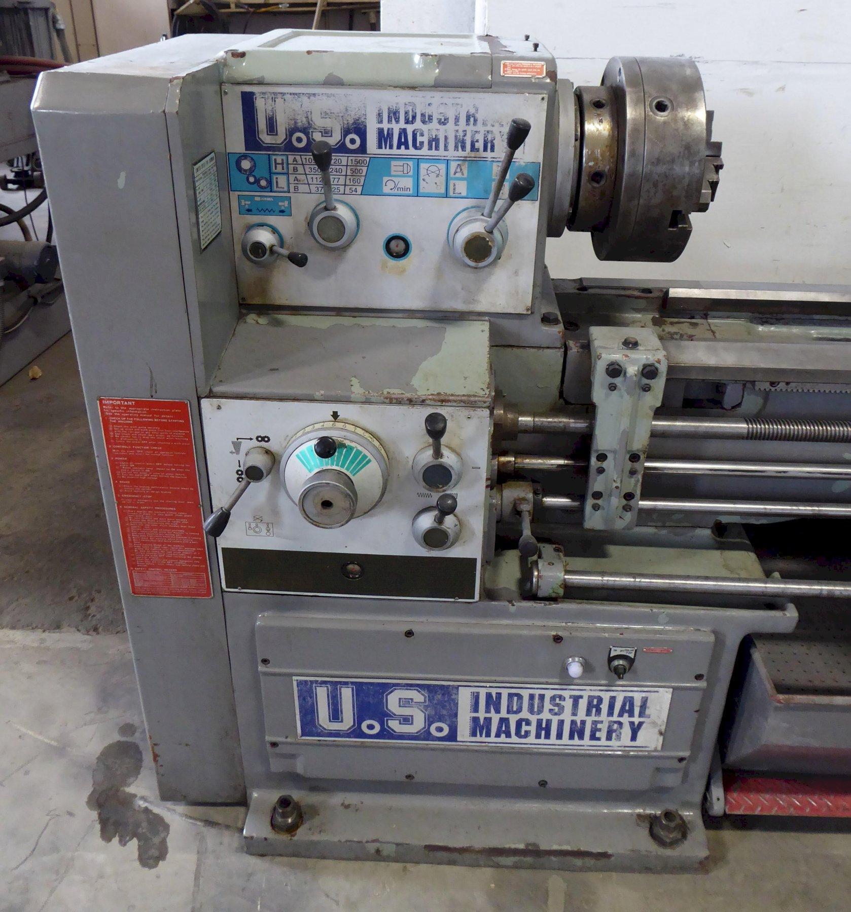 21"/28" x 100" U.S. Industrial #JIMK530X2500, 3" hole, inch/metric, Newall DP7 2-Axis digital read out - Image 3