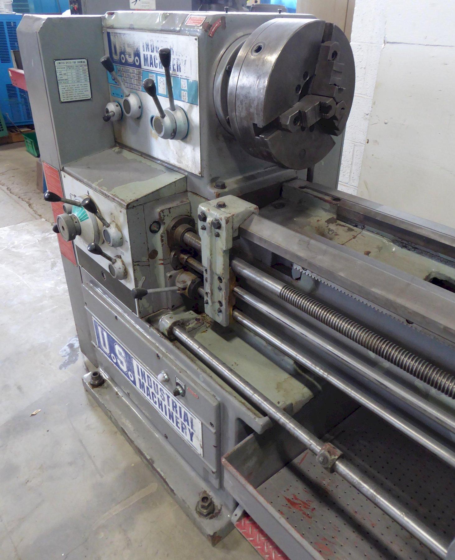 21"/28" x 100" U.S. Industrial #JIMK530X2500, 3" hole, inch/metric, Newall DP7 2-Axis digital read out - Image 5