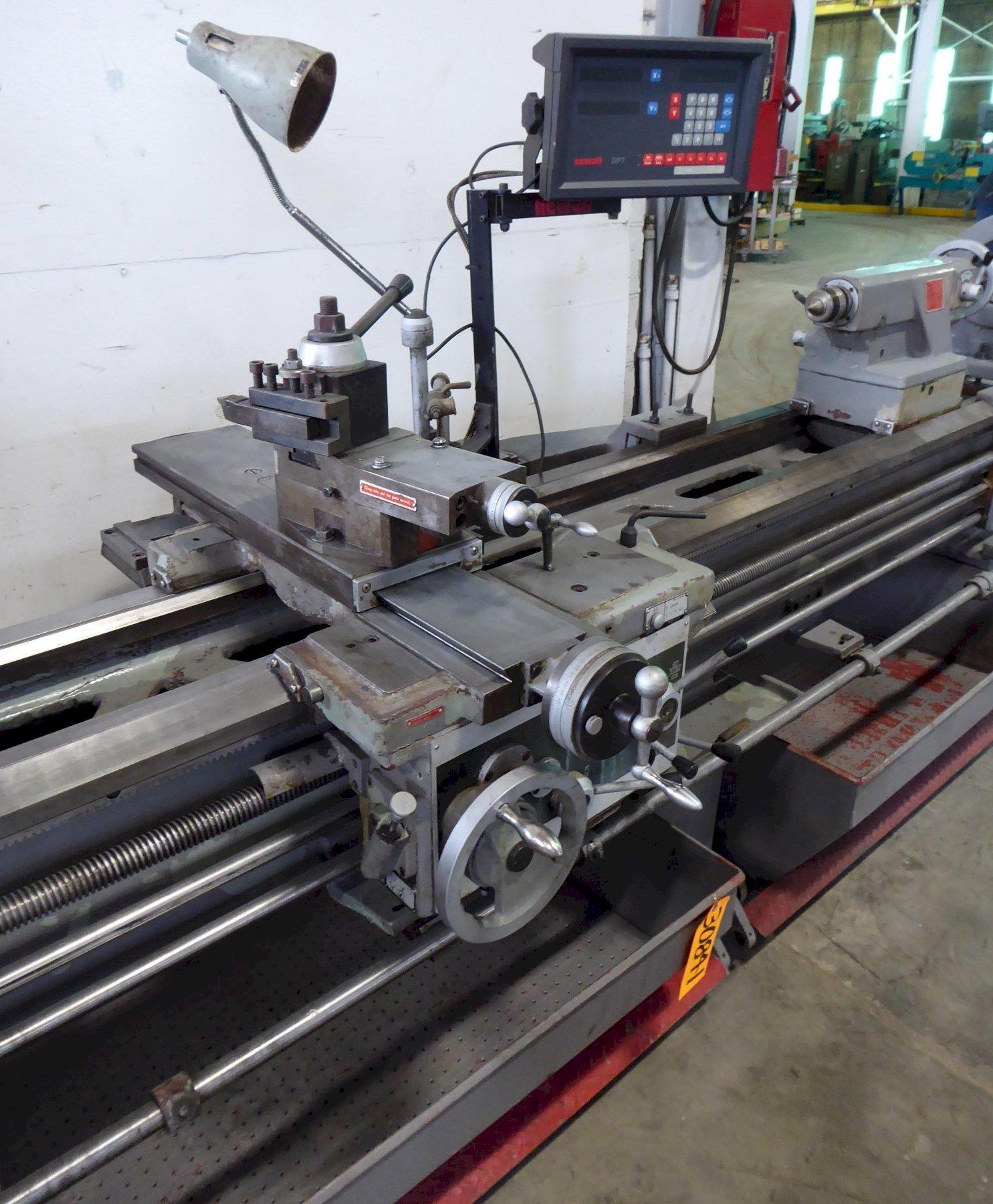 21"/28" x 100" U.S. Industrial #JIMK530X2500, 3" hole, inch/metric, Newall DP7 2-Axis digital read out - Image 6