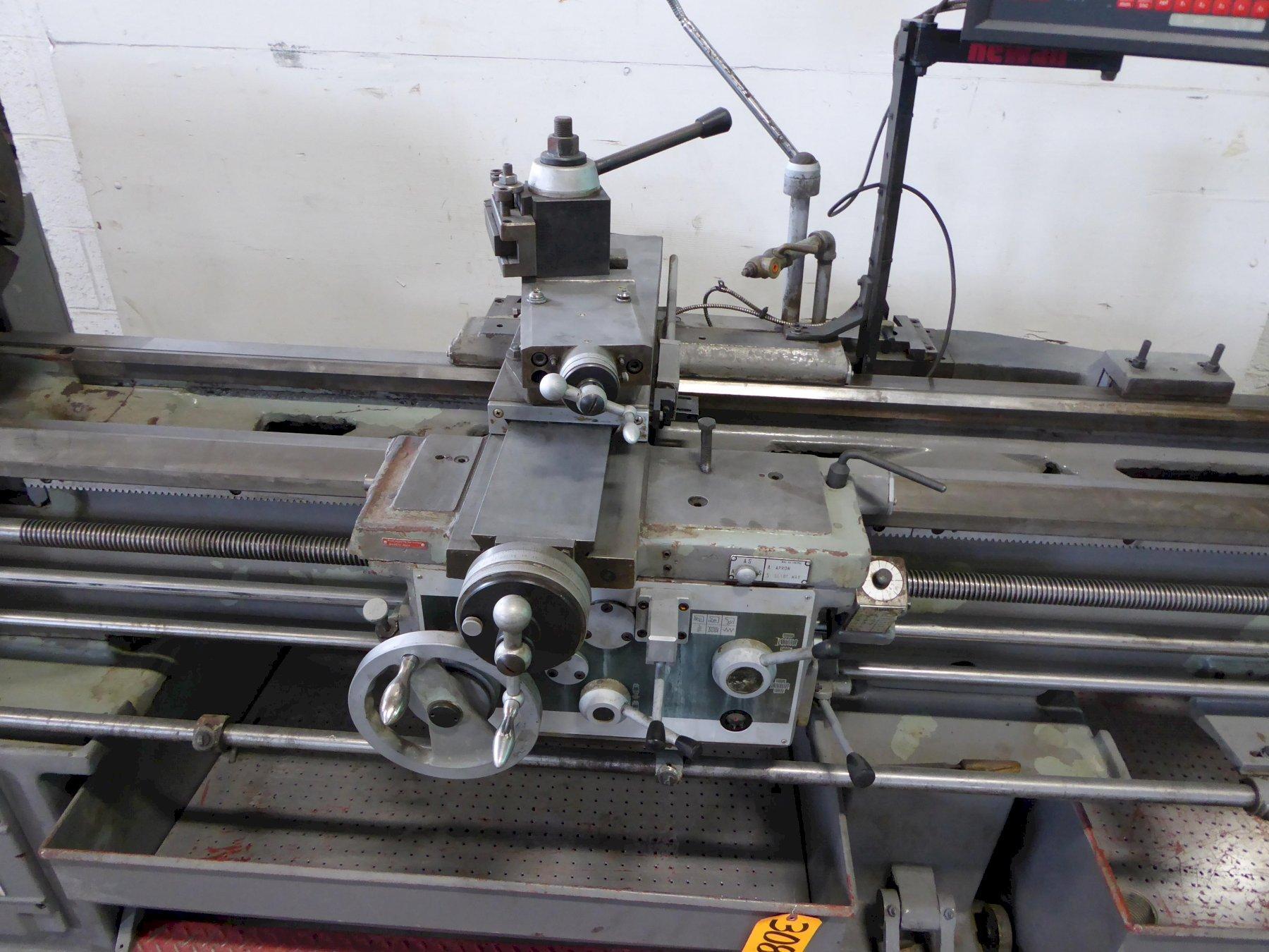 21"/28" x 100" U.S. Industrial #JIMK530X2500, 3" hole, inch/metric, Newall DP7 2-Axis digital read out - Image 8