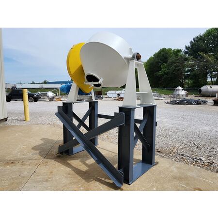 21 cu.ft. Abbe, double cone blender, 56" discharge height, 7 HP, #11293 - Image 3