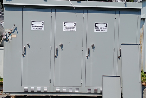 1800 KVAR NORTHEAST POWER SYSTEMS, NEPSI, 5 KV CAPACITOR BANK, FUSED, OUTDOOR - Image 1