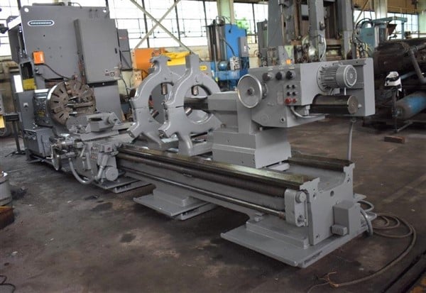 40"/49.25" x 170" Poreba #TR100BI/8M, inch/metric, 31" 4-jaw, 2 tlstks, power rapid traverse, ASAA-1-11,6MT - Image 1