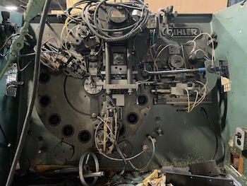 Bihler #RM-35, wire former, 250 PPM, 6.693" feed length, 1.968" strip width - Image 1
