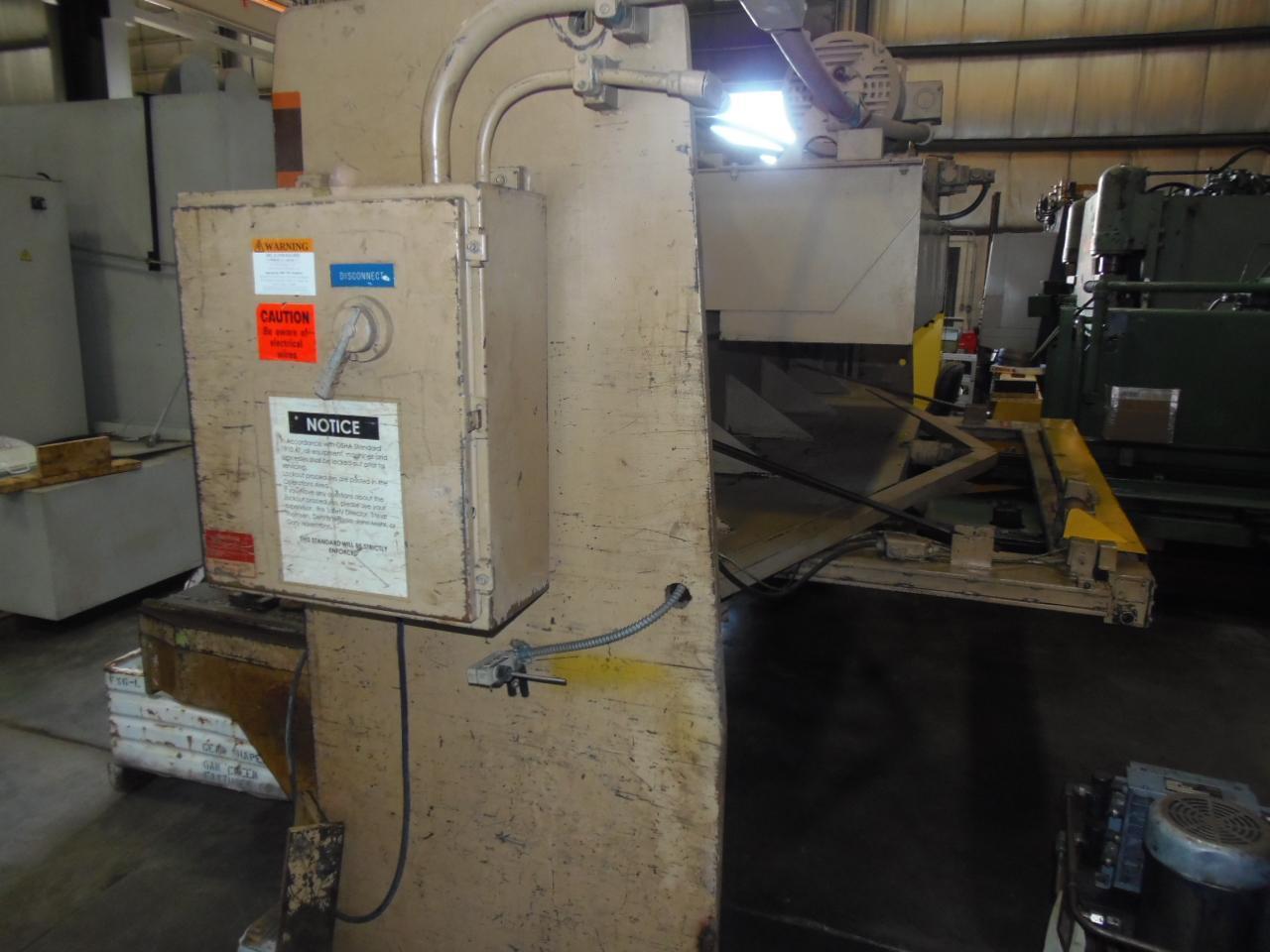 1/4" x 14' Standard #AS250-14, hydraulic shear, 15 holddowns, front operated power back gauge, flush floor - Image 5