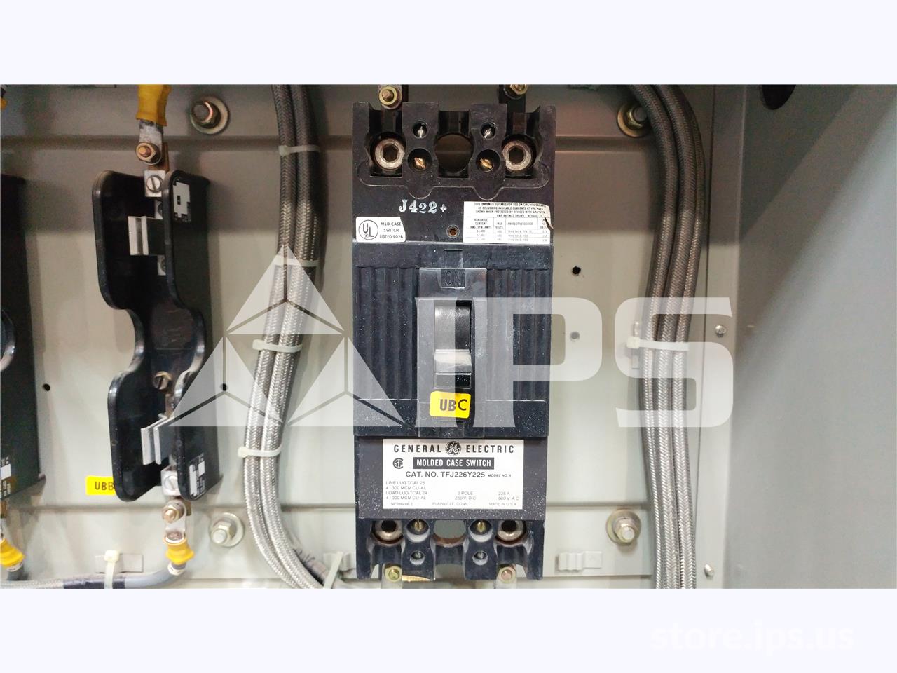 GE Tfj F225 Line Mccb 2 Pole, No Over Current Protection - Image 1