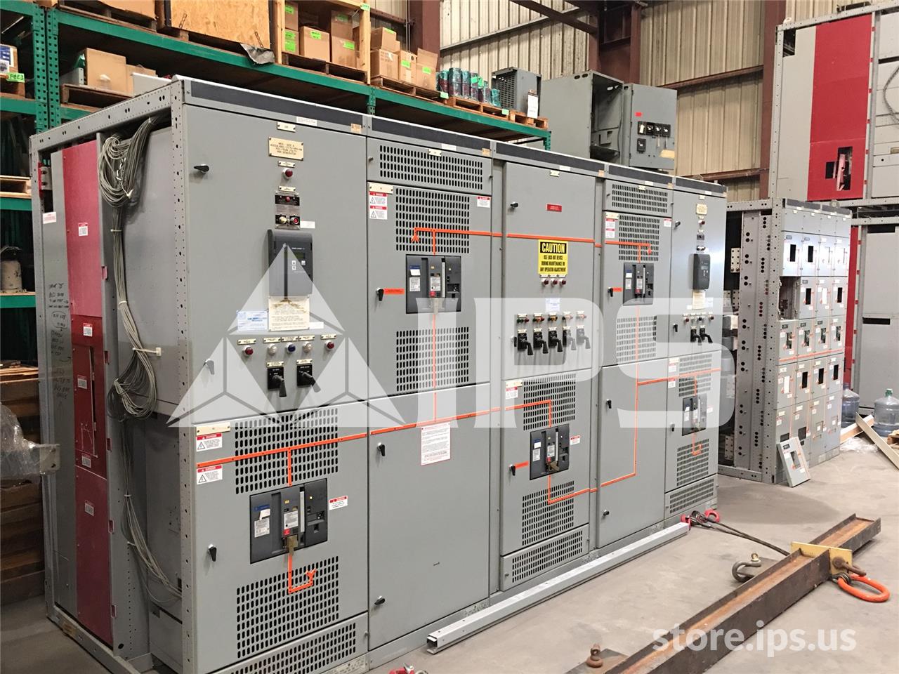 4000 Amps GE Av Line Indoor Switchgear Control Section, 1-main - Image 1