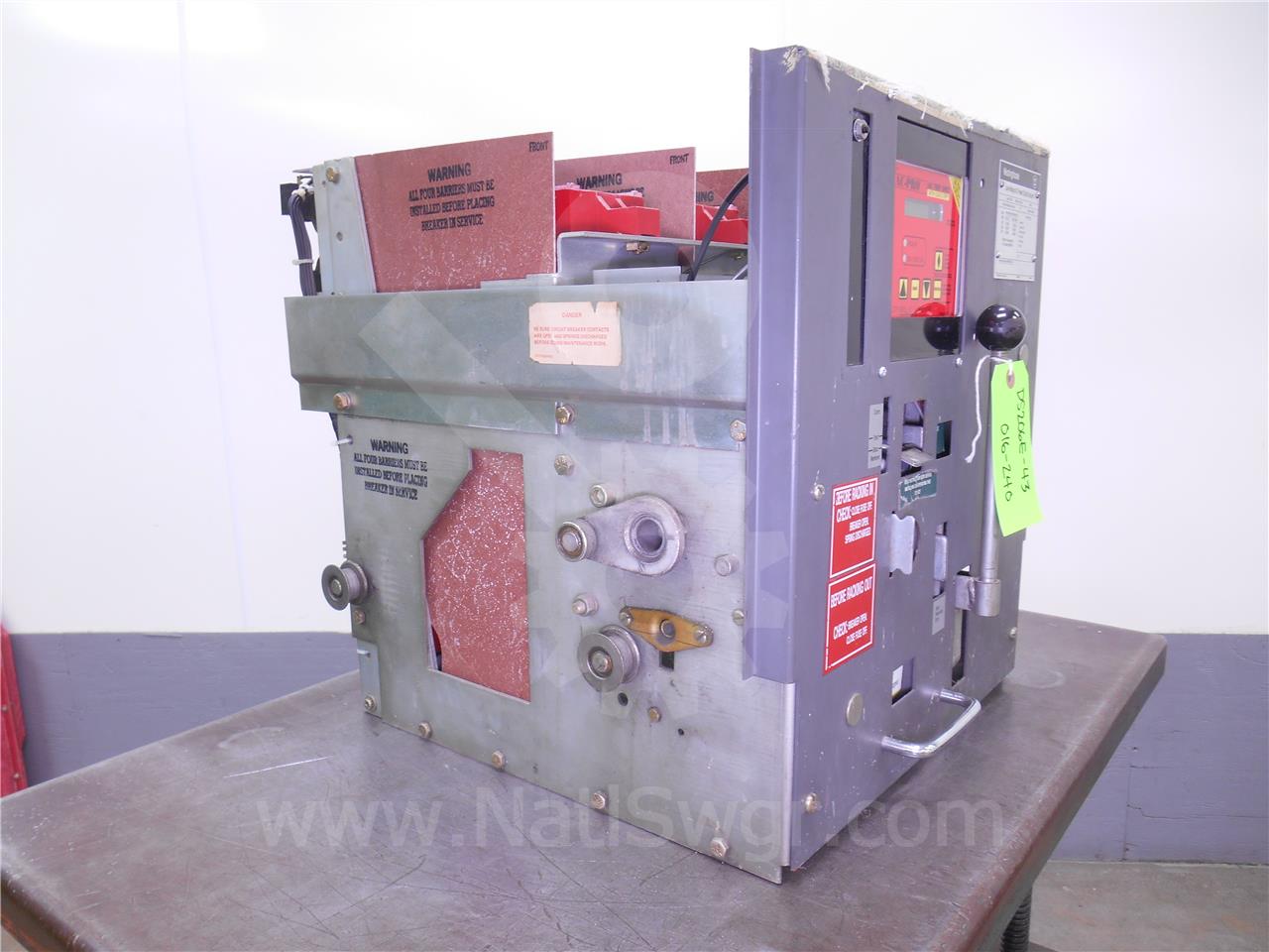 800 Amps WH Ds-206 Eo/do 125 Volts DC Control, AC Pro Qt Lsig, 200- 600 Amps Ct - Image 7