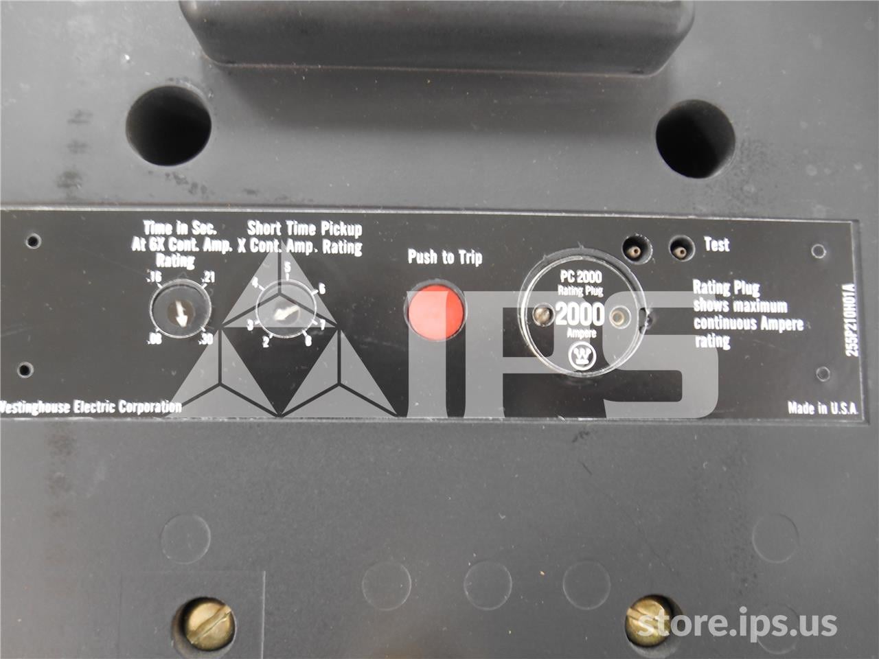 WH Seltronic Pcfa Mccb 2000at, 2000 Amps Frame - Image 2