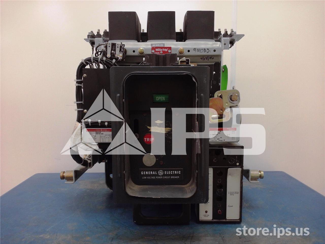 800 Amps GE Akr-6d-30s Eo/do (akr-_d-30s) 125 Volts DC Control, Mvt Li, 400 Amps Ct - Image 1