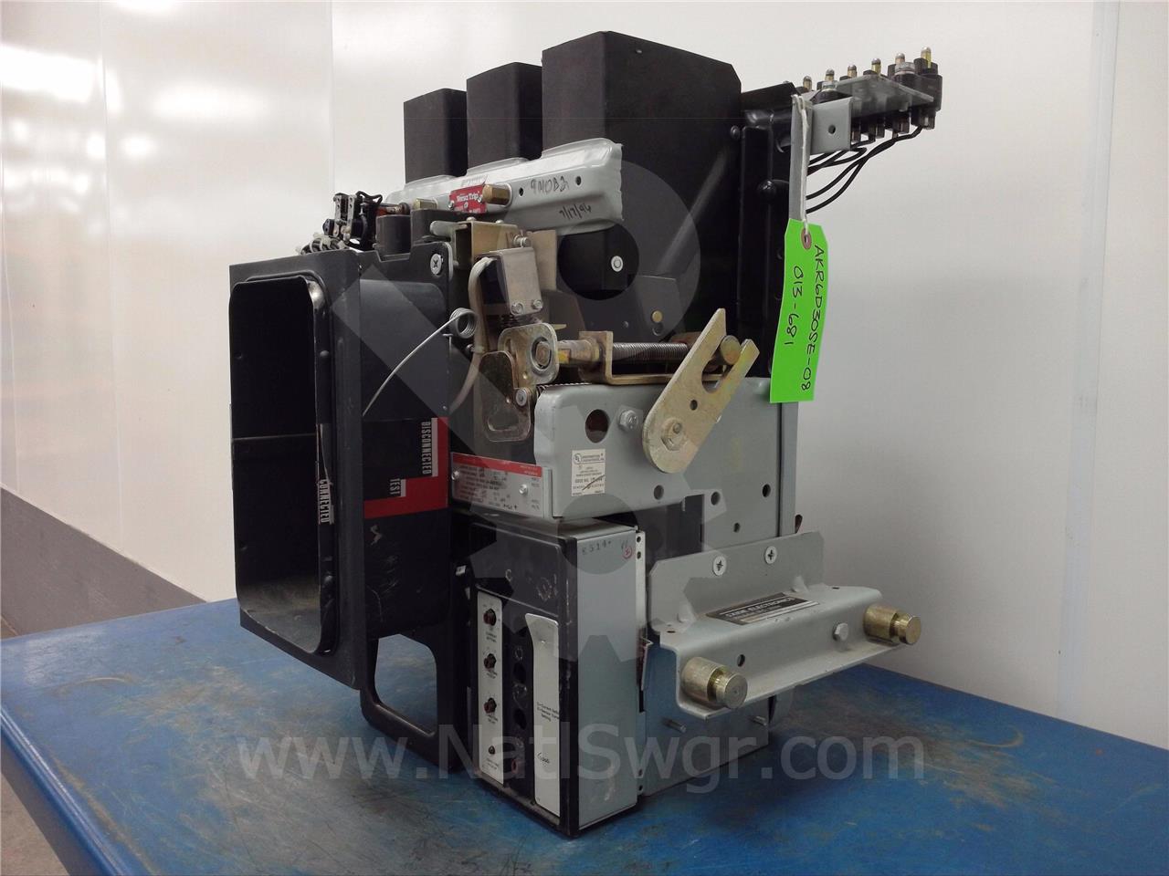 800 Amps GE Akr-6d-30s Eo/do (akr-_d-30s) 125 Volts DC Control, Mvt Li, 400 Amps Ct - Image 6