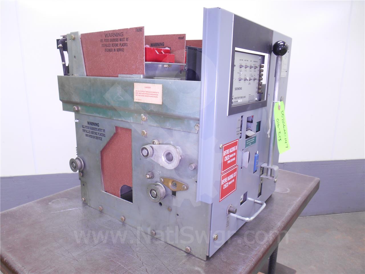 800 Amps WH Ds-206 Mo/do Westrip Rms-2000 Lsig, 600 Amps Ct, Dual Switch Bell Alarm - Image 7
