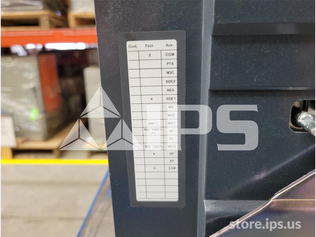 1600 Amps Square D Masterpact Mtz2 16h3 Eo/do Unused Surplus (mtz216h3) 120 Volts AC Control, 24 Volts AC - Image 4
