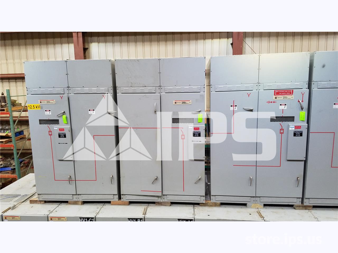 600 Amp. WH Wli Switch Id 15 KV 95 KV Bil With Isolation Switch In Rear Of Enclosure - Image 1