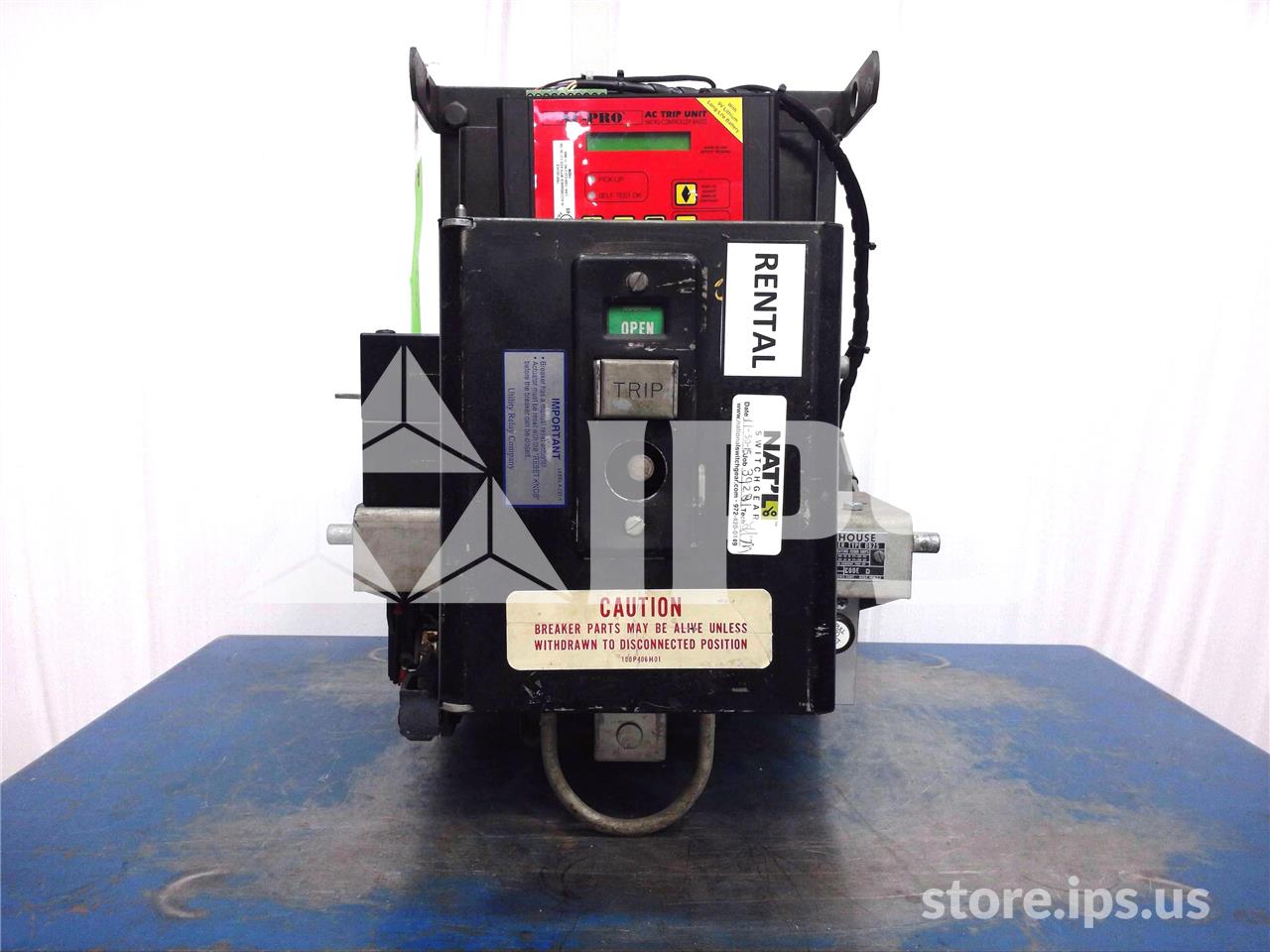 600 Amps WH Db-25 Eo/do 3p 125 Volts DC Control, AC Pro Lsig, 300-600 Amps Ct - Image 1