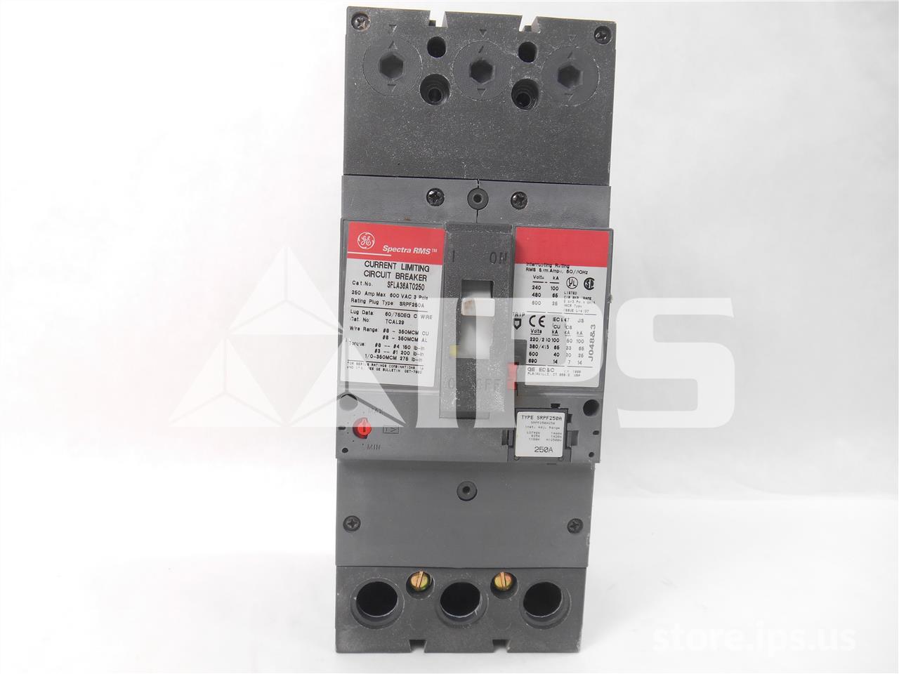 GE Spectra Sfl Mccb 250at Parts - Image 1