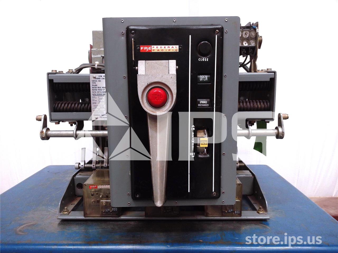 1600 Amps Fp Fp-50 Mo/do 120 Volts AC Shunt Trip, 800 Amps Td-2 Lsi - Image 1