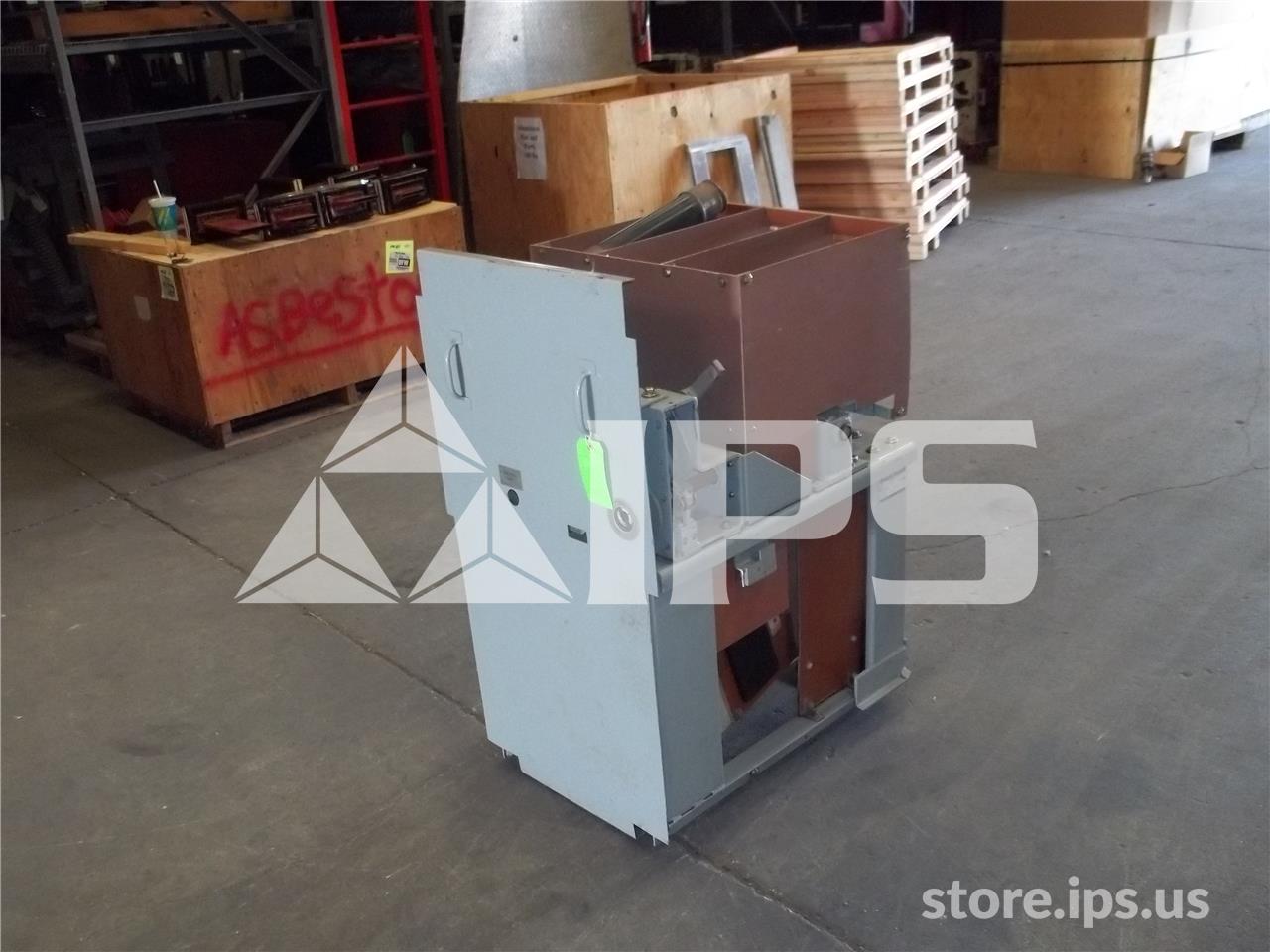 600 Amps GE Se-10-2 Fused Load Break Switch Draw Out 5 KV 60k Amps 5.5kv, 200e Fuse - Image 1