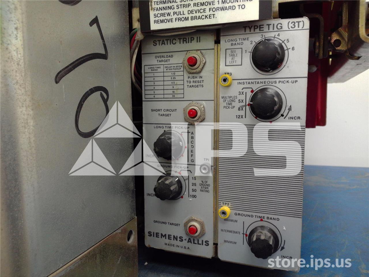 800 Amps Sa Rl-800 Eo/do 125 Volts DC Control, Ssii Lig, 200 Amps Ct, Dual Switch Bell Alarm - Image 5