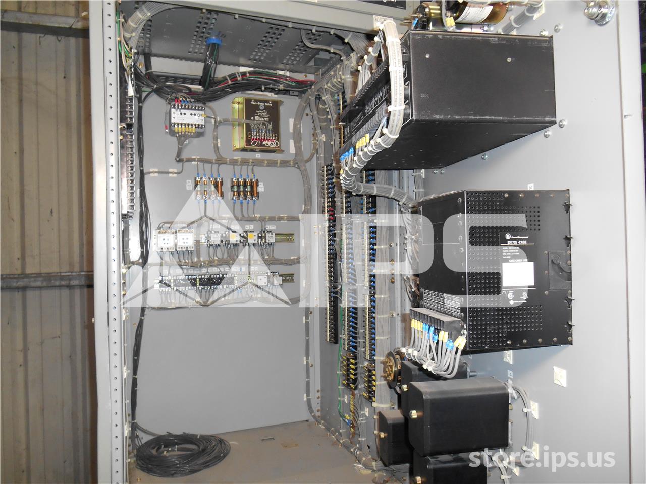 2000 Amps GE Akd-10 Indoor Switchgear 1-2000 Amps Main, Control Section - Image 5