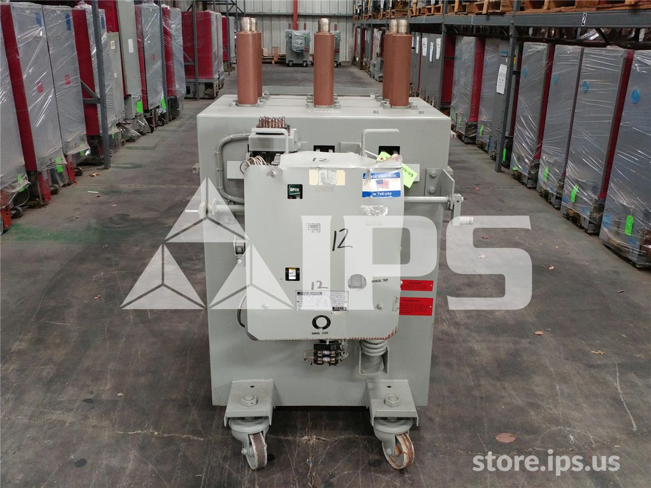1200 Amps GE Vvc 13.8-750-1c Ml-13c (vvc 13.8-750) 125 Volts DC Control, 28k Amps Sc, Bottle# 186l0739p41 - Image 1
