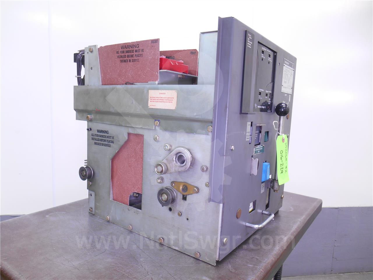 800 Amps WH Ds-206 Eo/do 125 Volts DC Control, Amptector I Lig, 300 Amps Ct - Image 7