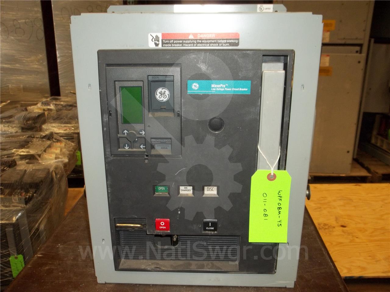 800 Amps GE Wpf-08 Mo/do Wekdnpaxx1axxbx Entelliguard Tu Lsi, 400 Amps Rp, 800 Amps Ct, 120 Volts AC Uv, 1600 - Image 6