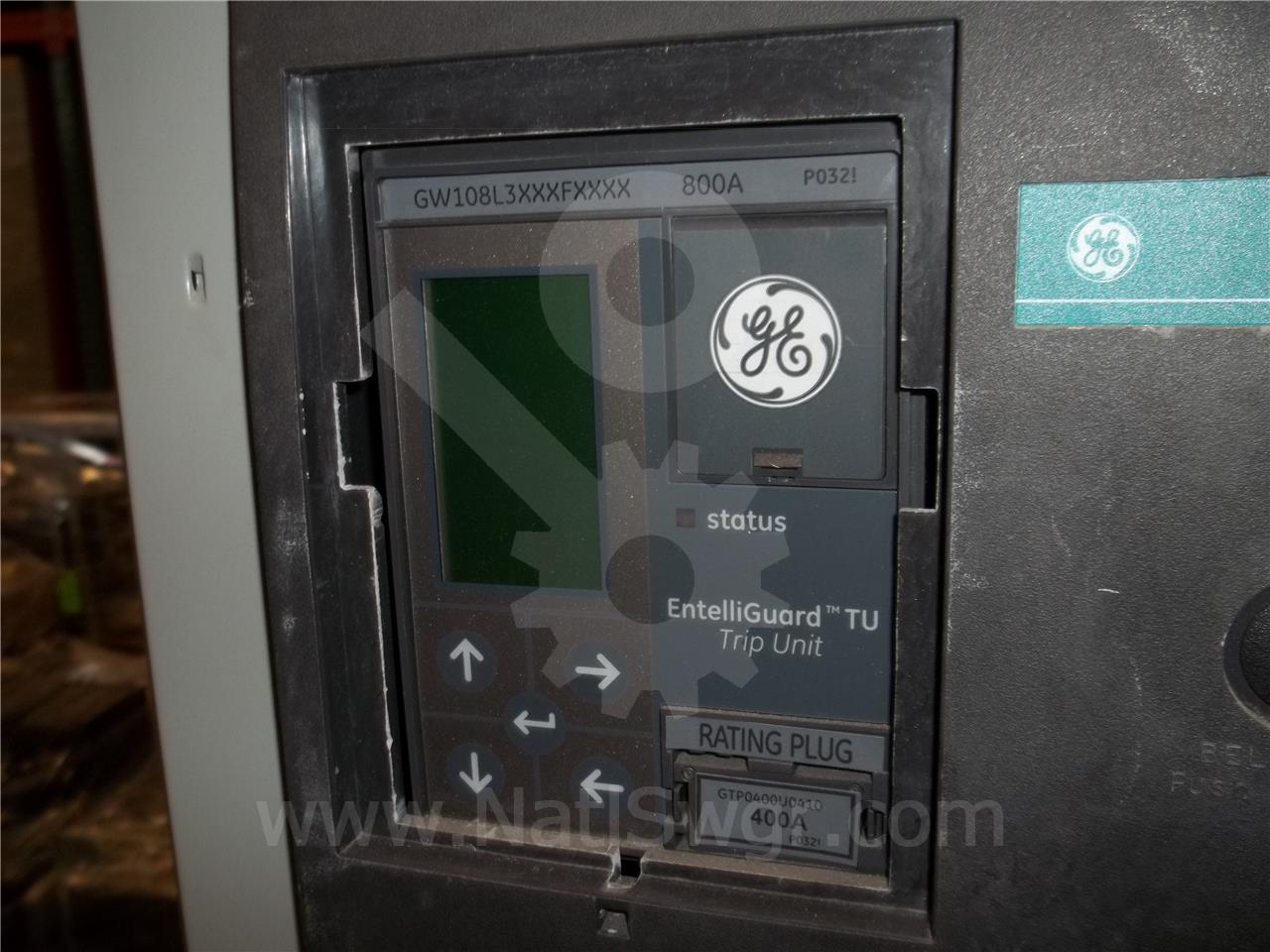 800 Amps GE Wpf-08 Mo/do Wekdnpaxx1axxbx Entelliguard Tu Lsi, 400 Amps Rp, 800 Amps Ct, 120 Volts AC Uv, 1600 - Image 7