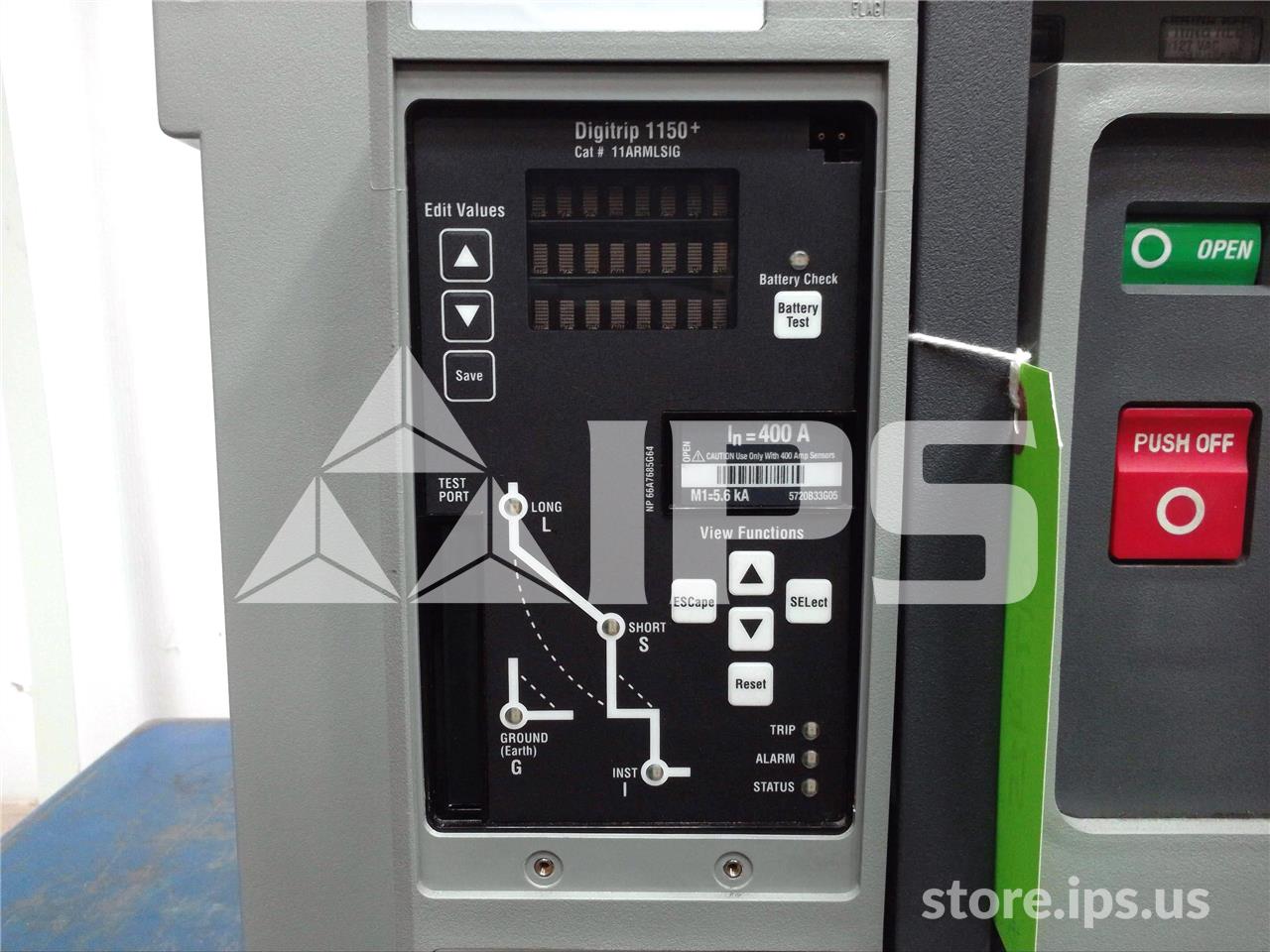800 Amps Ch Mds6083wea041gana44ynnnax Eo/do (mds608) 120 Volts AC Control With 48 Volts DC Second Shunt Trip - Image 4