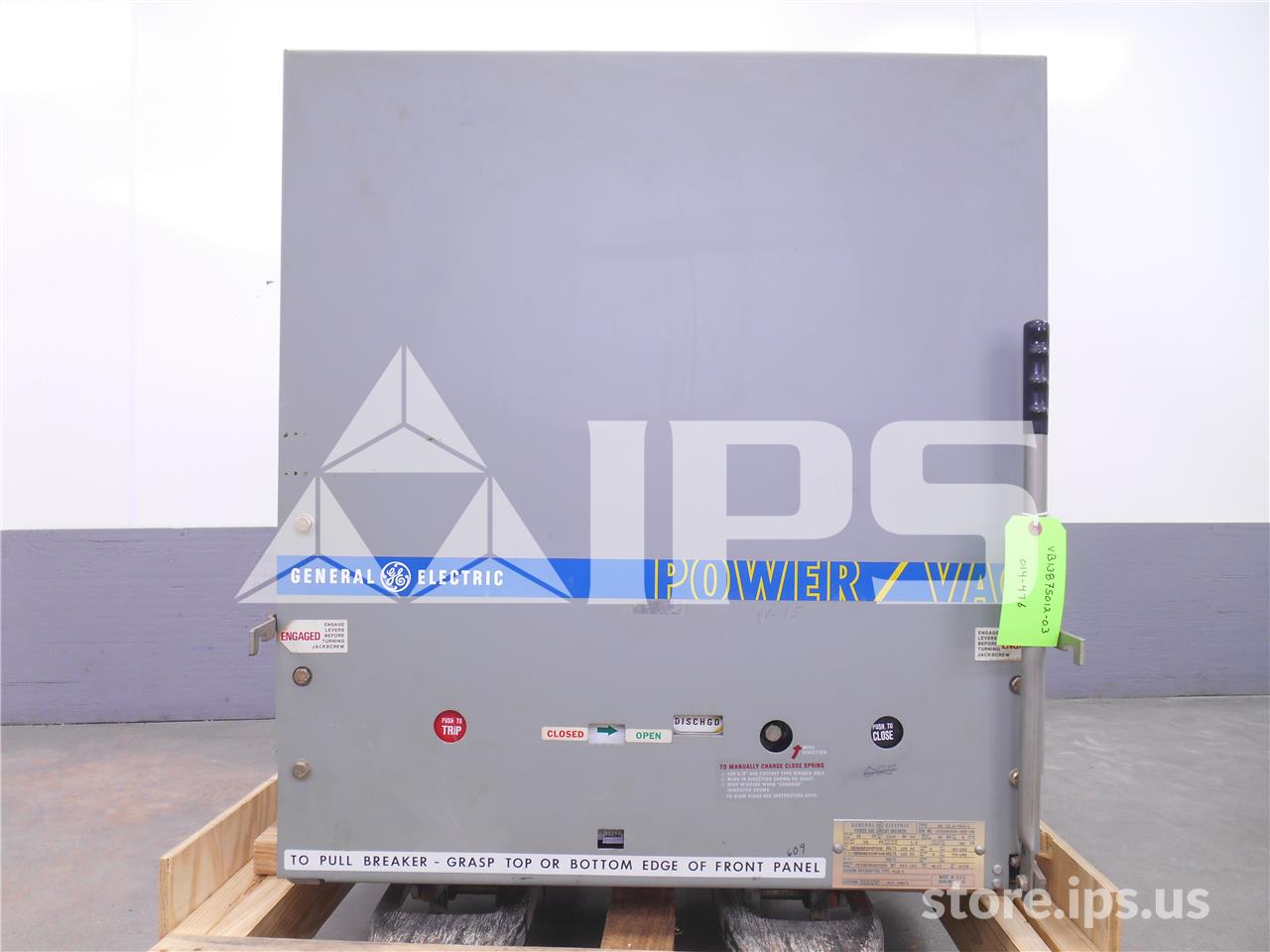1200 Amps GE Vb 13.8-750-1 Ml-17 (vb 13.8-750) 125 Volts DC Control, 28k Amps Sc, Bottle# 41a2 - Image 1