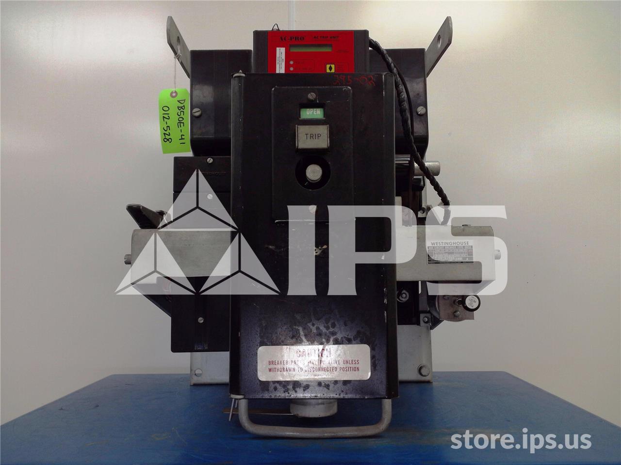 1600 Amps WH Db-50 Eo/do 3p 220 Volts AC Control, 440 Volts AC Close, 240 Volts AC Trip, Ac-pro Lisg, 1600 - Image 1