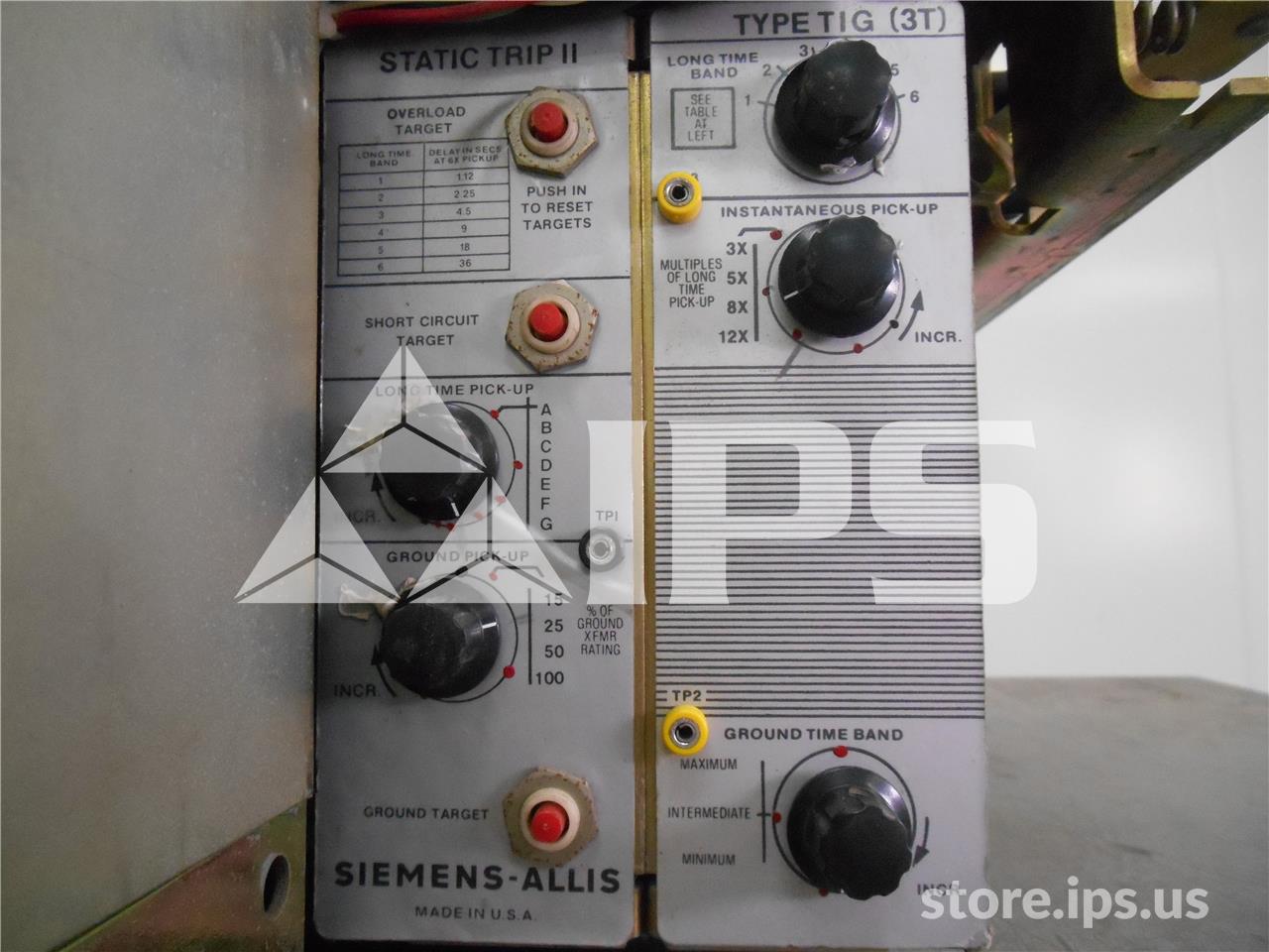800 Amps Sa Rl-800 Eo/do 125 Volts DC Control, Ssii Lig, 200 Amps Ct, Dual Switch Bell Alarm - Image 3