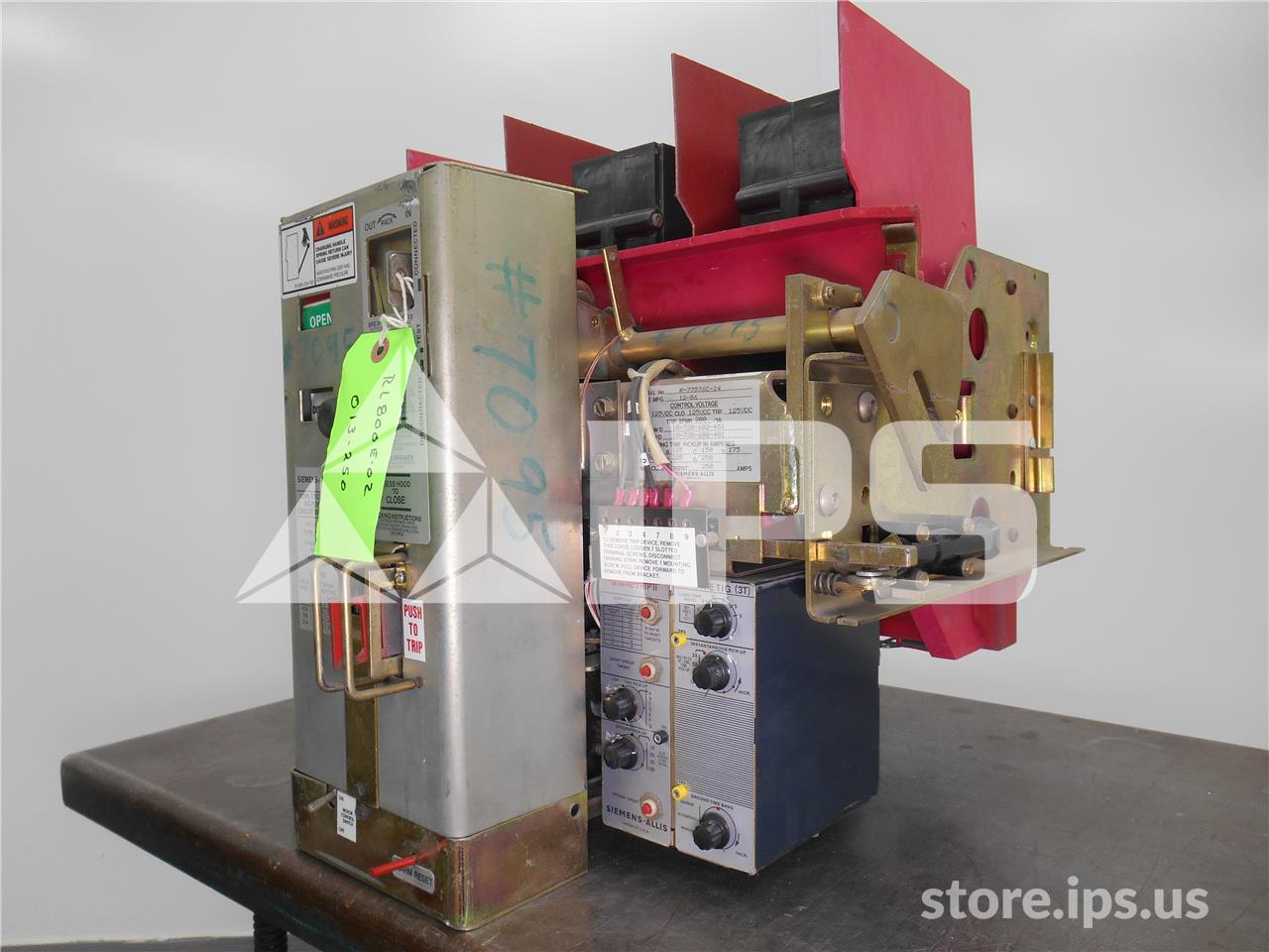 800 Amps Sa Rl-800 Eo/do 125 Volts DC Control, Ssii Lig, 200 Amps Ct, Dual Switch Bell Alarm - Image 5