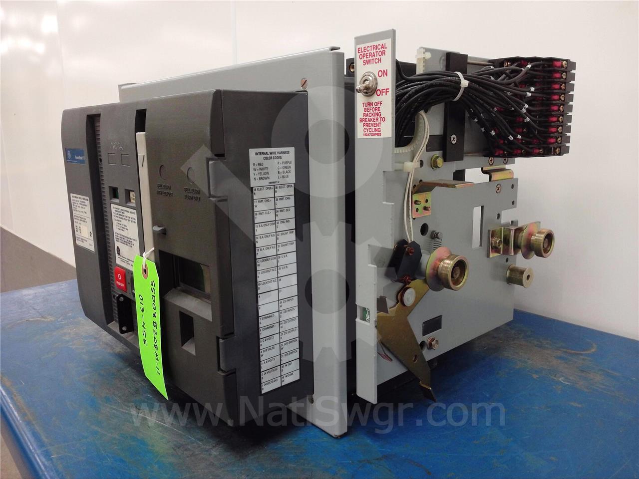 800 Amps GE Ssd Power Break Ii Mo/do (ssd08) Mvt Plus Lsi, 800 Amps Ct, 800 Amps Rp - Image 6