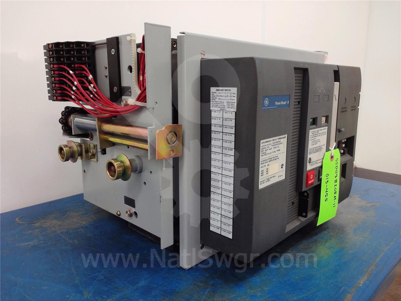 800 Amps GE Ssd Power Break Ii Mo/do (ssd08) Mvt Plus Lsi, 800 Amps Ct, 800 Amps Rp - Image 7
