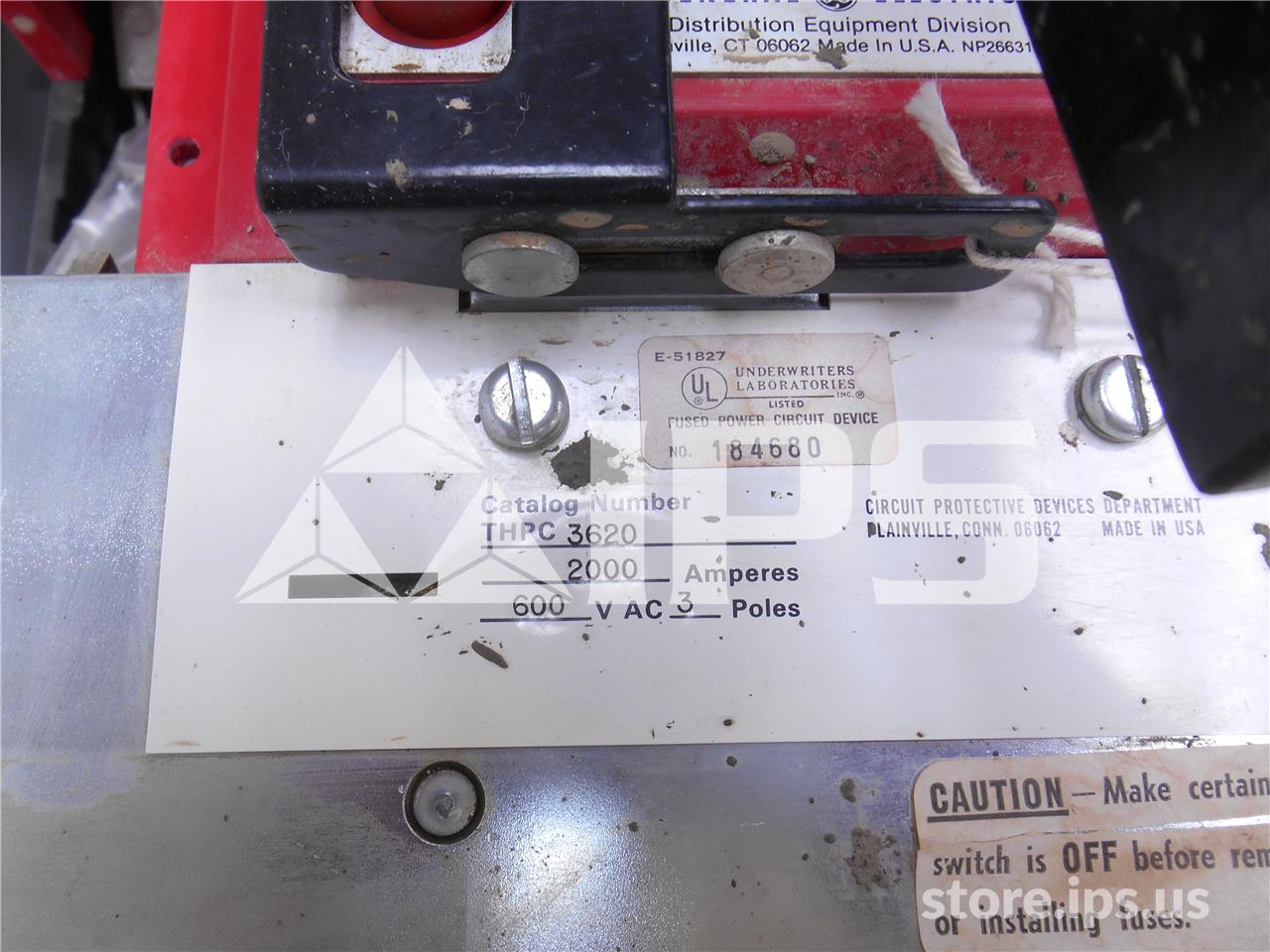 2000 Amps GE Thpc Hpc Switch Mo/bi Top Feed - Image 2