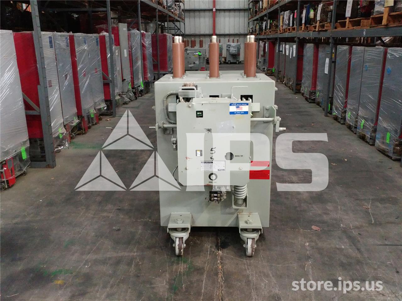 1200 Amps GE Vvc 13.8-750-1c Ml-13c (vvc 13.8-750) 125 Volts DC Control, 28k Amps Sc, Bottle# 186l0739p41 - Image 1